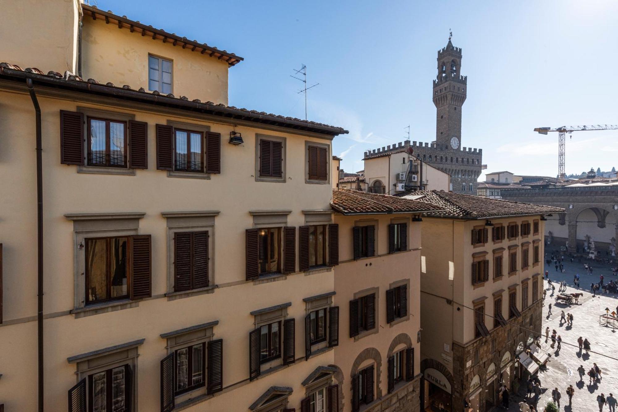 Apartament Penthouse In Piazza Della Signoria Duomo View Florencja Zewnętrze zdjęcie